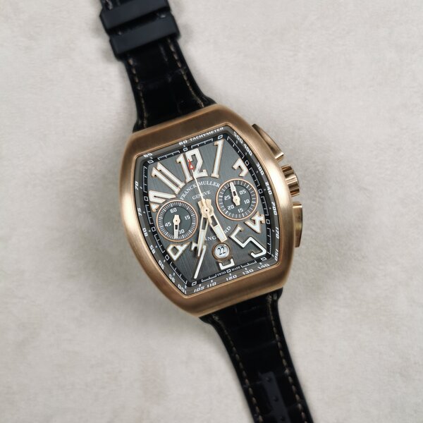 Franck Muller vanguard chronograph gold