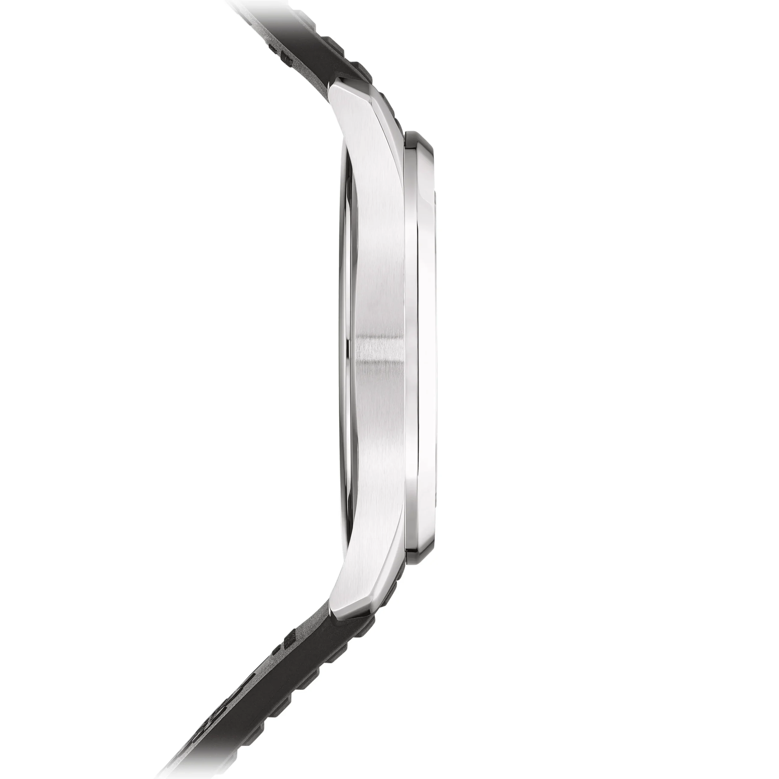 steel-diamond-black-rubber-ladies-sport-side-left steel-diamond-black-rubber-ladies-sport-side-left