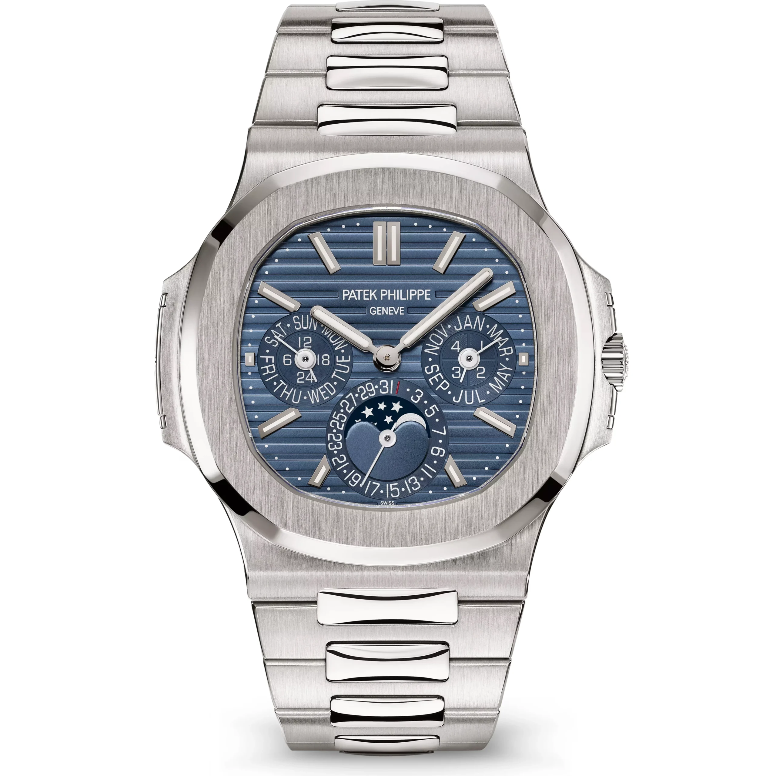 whitegold-blue-perpetual-calendar-bracelet-front whitegold-blue-perpetual-calendar-bracelet-front