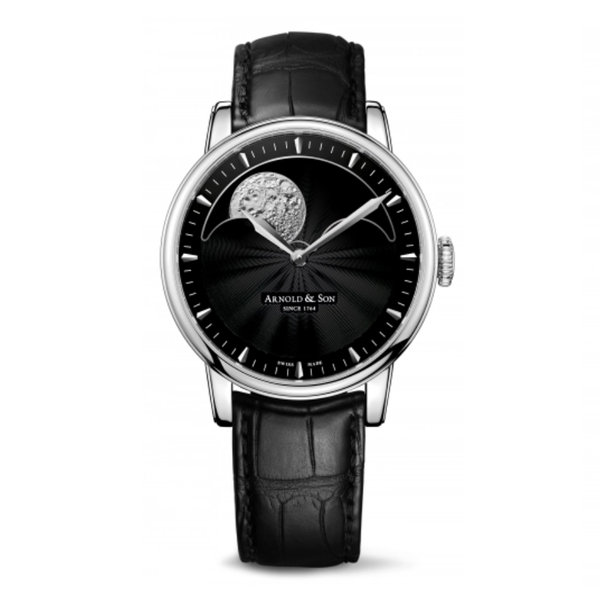Arnold & Son HM Perpetual Moon Stainless Steel 1GLAS.B01A.C122S