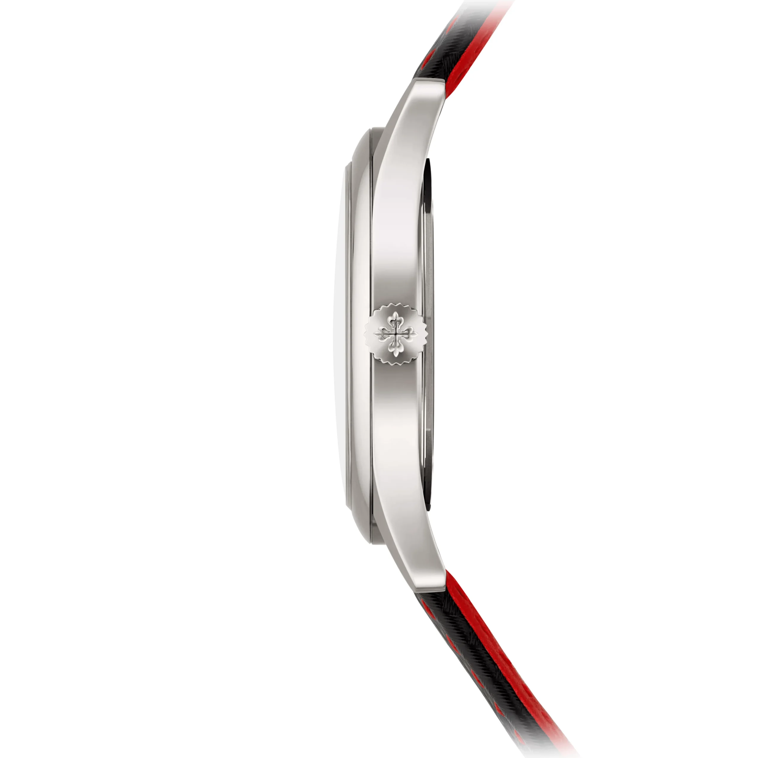 whitegold-black-red-calatrava-side-crown whitegold-black-red-calatrava-side-crown