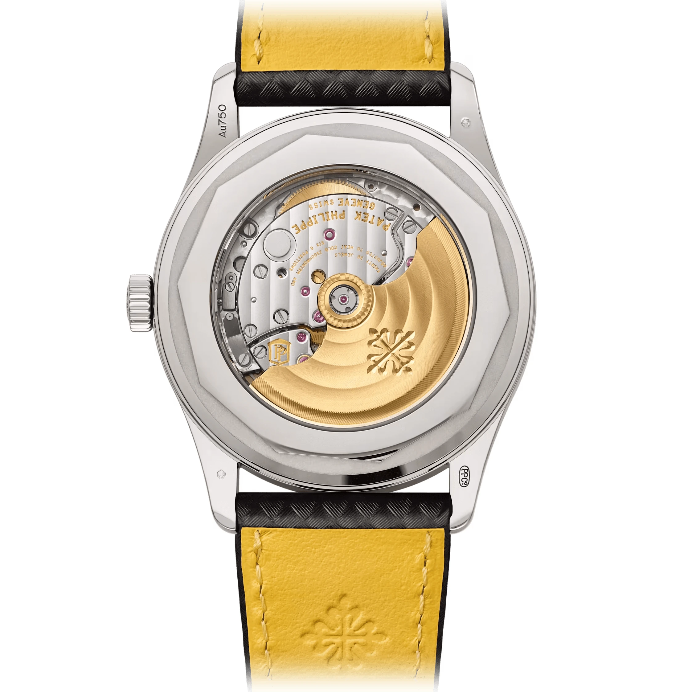 whitegold-black-yellow-calatrava-caseback whitegold-black-yellow-calatrava-caseback
