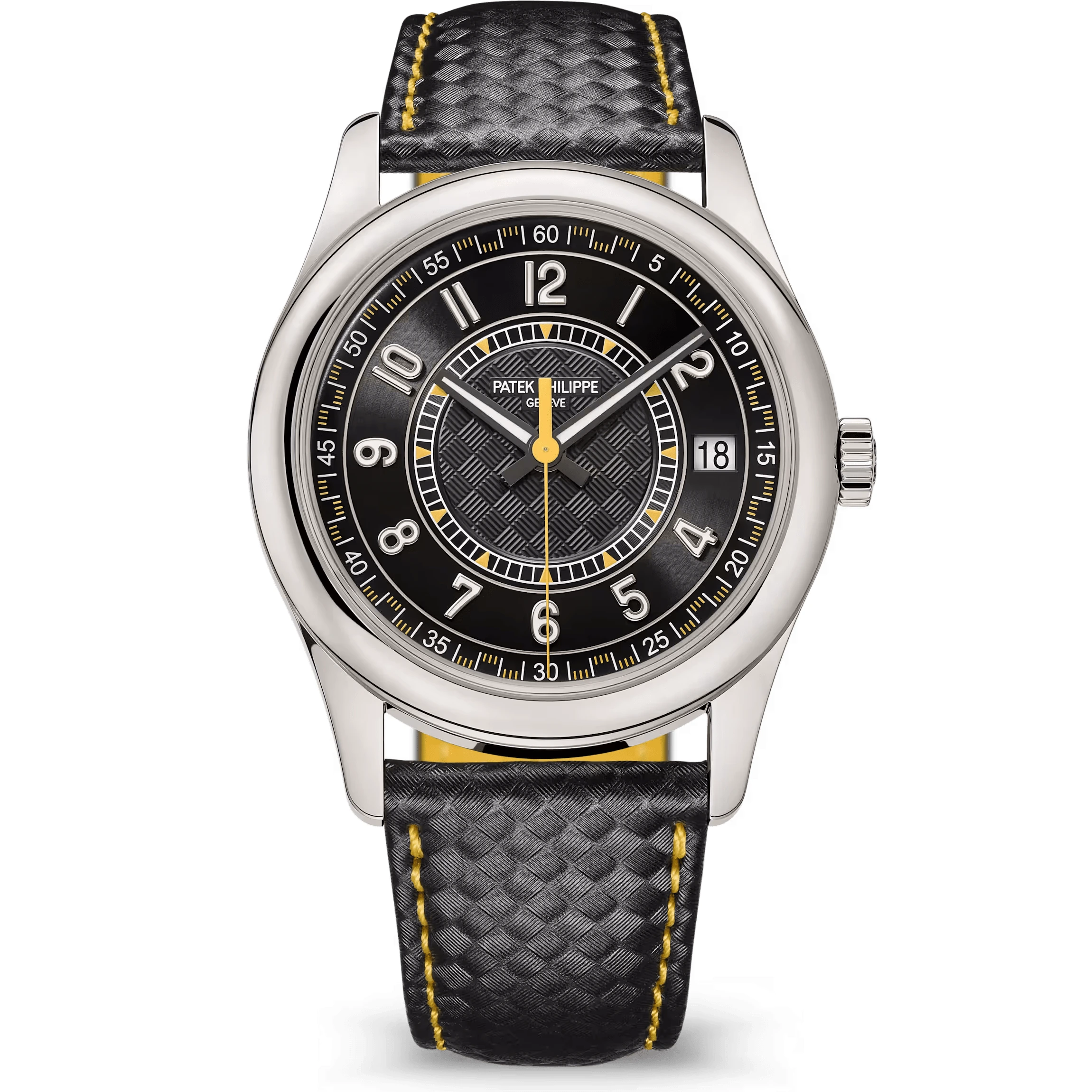 whitegold-black-yellow-calatrava-front whitegold-black-yellow-calatrava-front