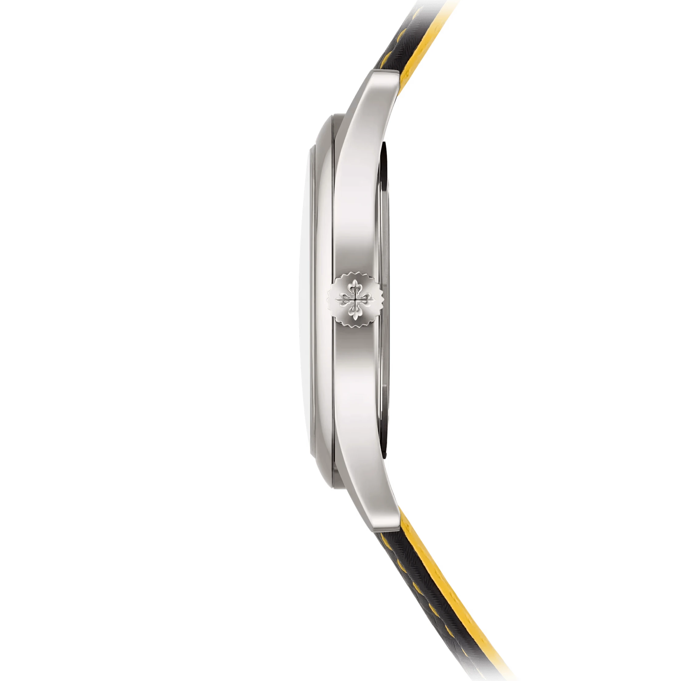 whitegold-black-yellow-calatrava-side-crown whitegold-black-yellow-calatrava-side-crown