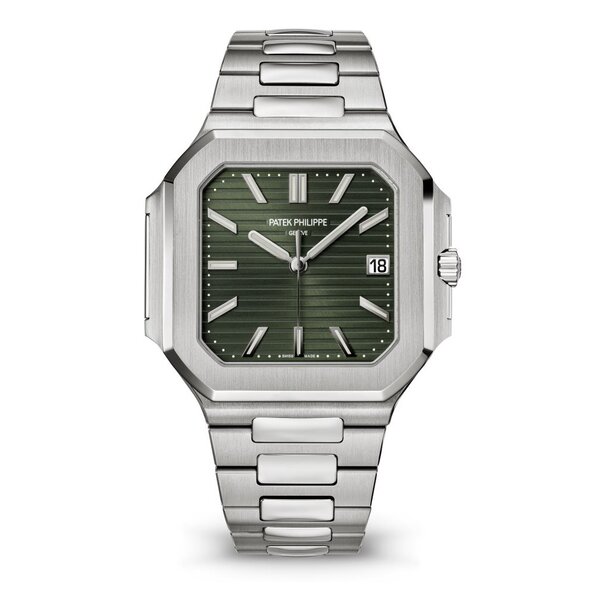 Patek philippe cubitus steel with green dial 5821_1A_001