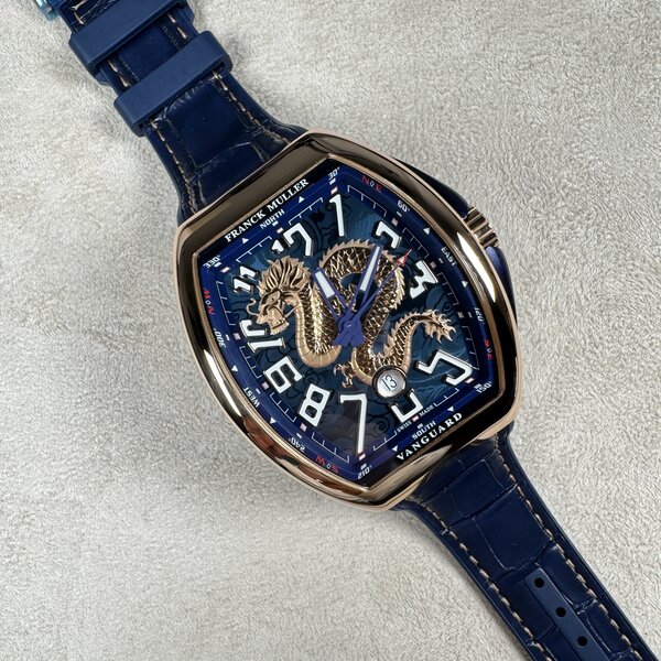 Franck Muller Vanguard gold dragon edition V 45 YT SC 5N DRAGON