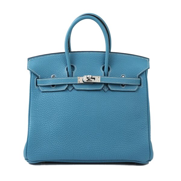 Hermes Birkin Blue Jean Togo Leather