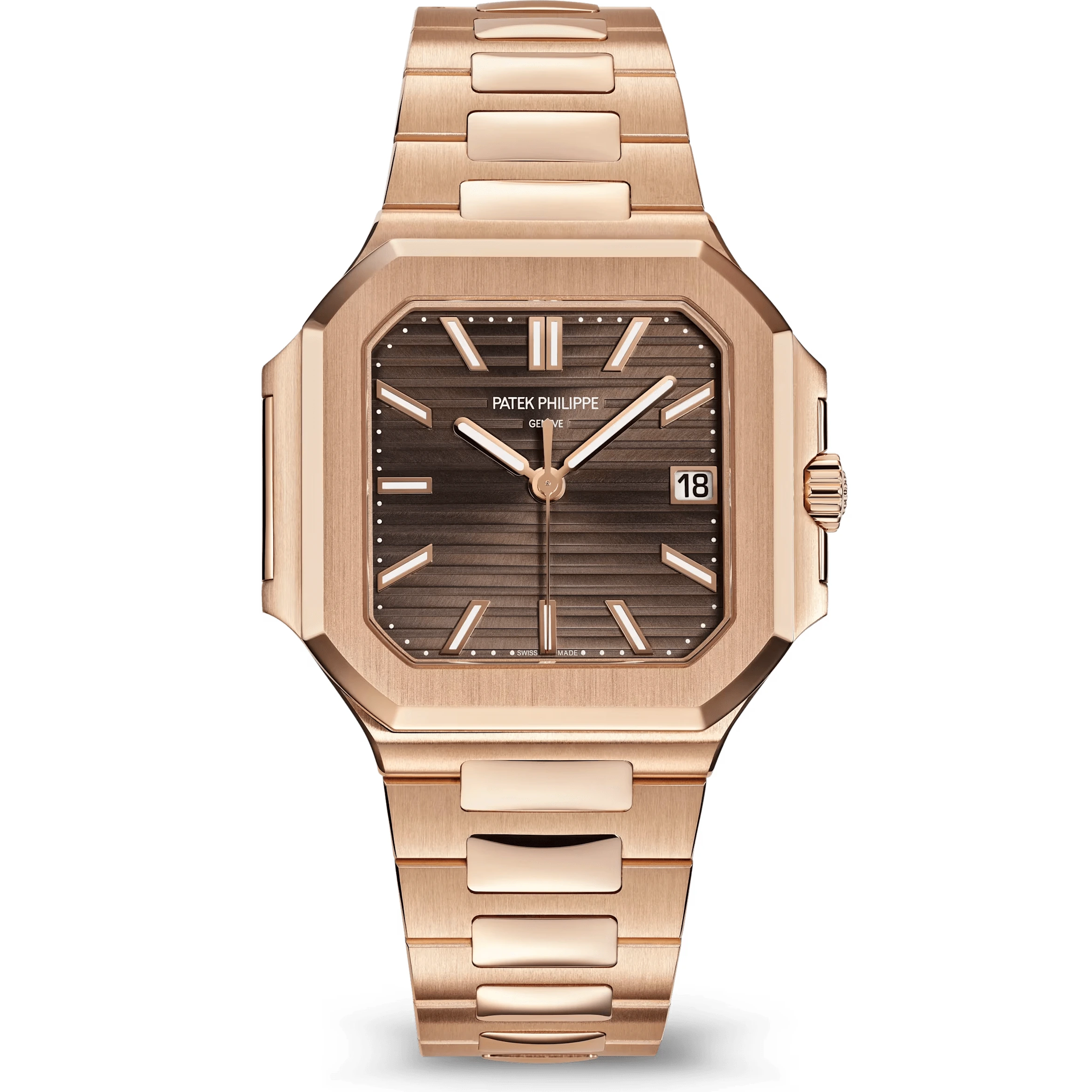 rosegold-brown-square-bracelet-front rosegold-brown-square-bracelet-front