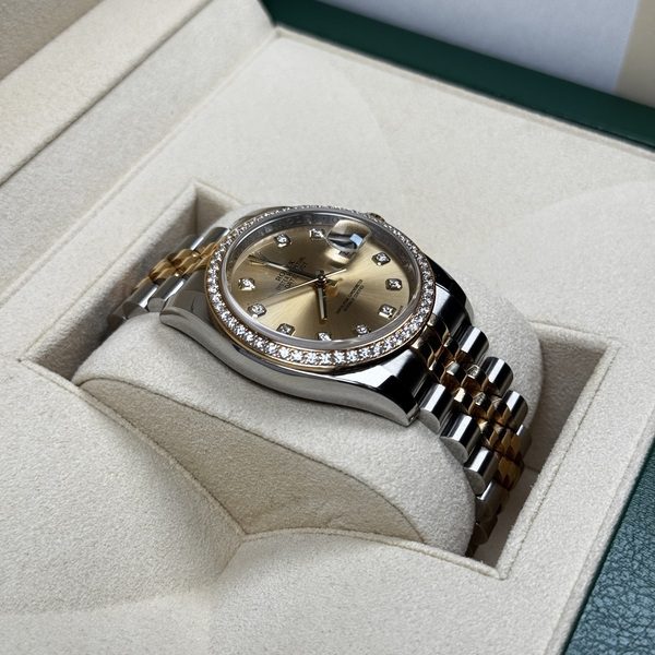 Rolex Date Just 36mm Gold and steel 116243 Rolex Date Just 36mm Gold and steel 116243