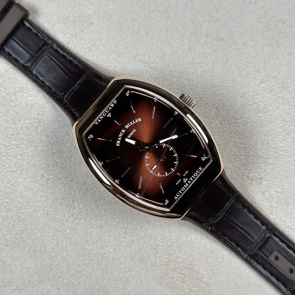 Franck Muller Vanguard Slim Vintage design Rose Gold V 41 S S6 AT FO SFUMAT 5N TT