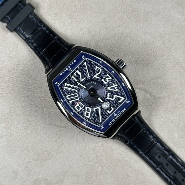 Franck Muller Vanguard 43mm V 43 SC DT CLA BU AC NR