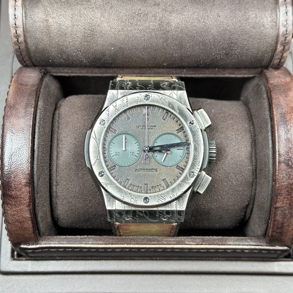 Hublot Classic Fusion Chronograph 45mm Berluti edition 521.NX.051B.VR.BER19