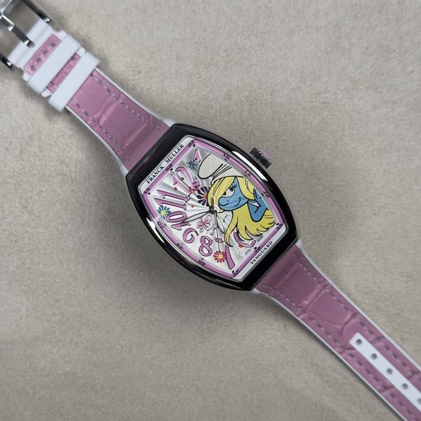 Franck Muller Vanguard Smurfs Limited Edition 10 Pieces V 32 SC AT FO FLW AC RS