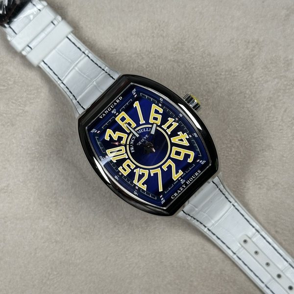 Franck Muller Vanguard Crazy Hours 45MM Asia Limited edition 38 Pieces V 45 CH JA AC BL