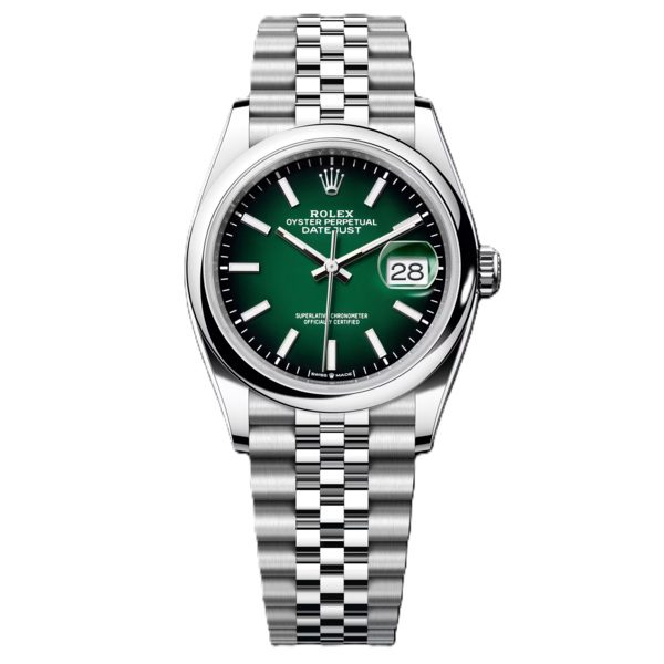 Rolex Datejust 36mm Ombre Green Dial 126200-0025