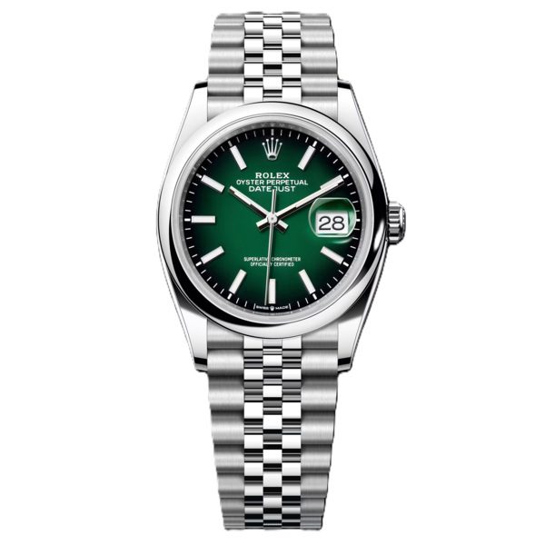 Rolex Datejust 36mm with Ombre Green 126200-0026