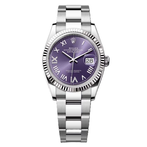 Rolex Datejust 36mm with Purple Dial 126234-0064