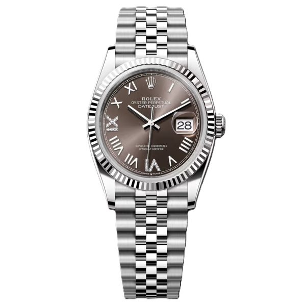Rolex Datejust 36mm steel with Grey dial 126234-0071