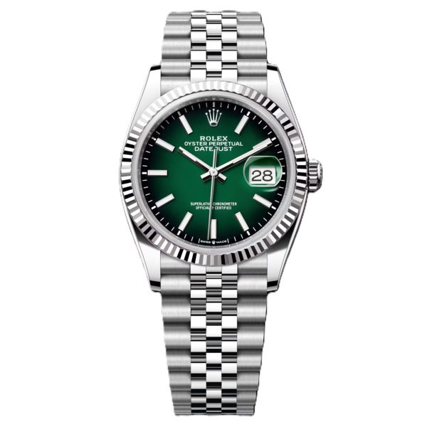 Rolex Datejust 36mm With Ombre Green 126234-0059