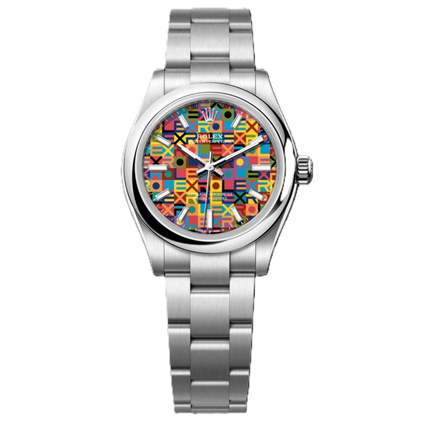 Rolex Oyster Perpetual 31mm Multicoloured Jubilee Motif Dial 277200-0019