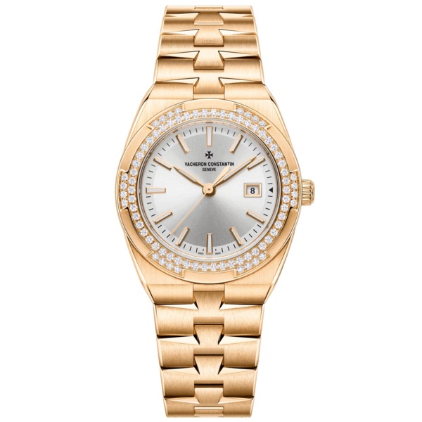 Vacheron Constantin Overseas Quartz 1225V/200R-H031 33 mm Pink Gold