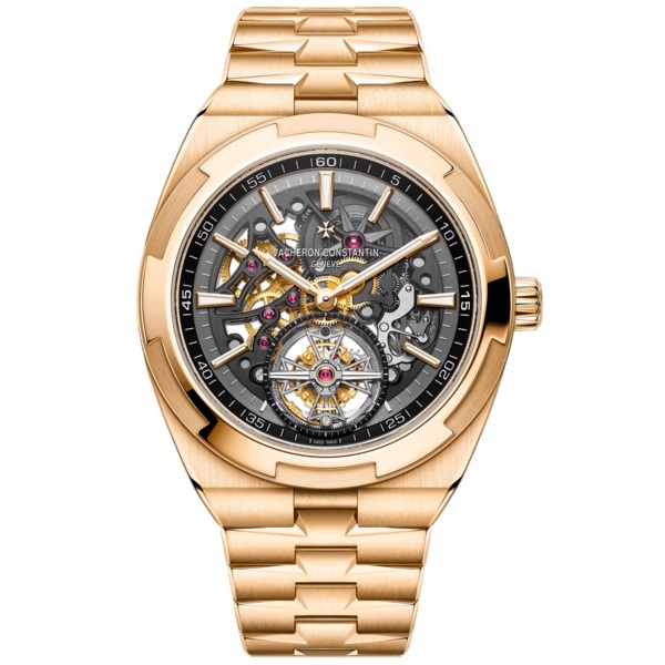 Vacheron Constantin Overseas Tourbillon skeleton 6000V/210R-B934 42.5 mm Pink Gold