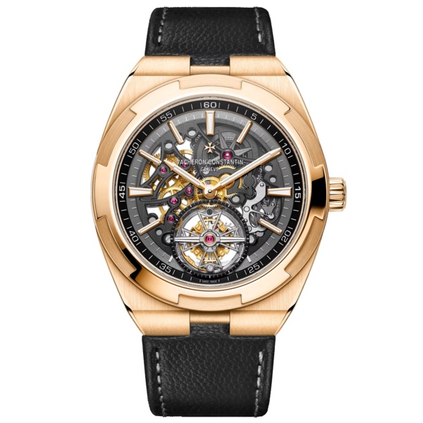 Vacheron Constantin Overseas Tourbillon skeleton 6000V/210R-B934 42.5 mm Pink Gold Vacheron Constantin Overseas Tourbillon skeleton 6000V/210R-B934 42.5 mm Pink Gold
