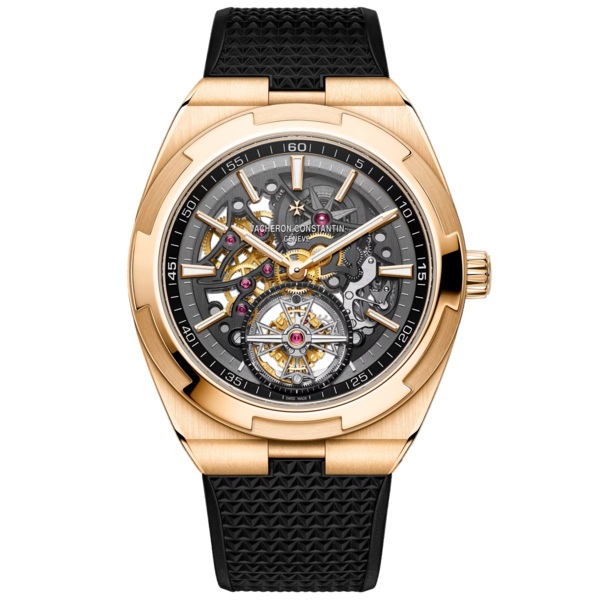 Vacheron Constantin Overseas Tourbillon skeleton 6000V/210R-B934 42.5 mm Pink Gold