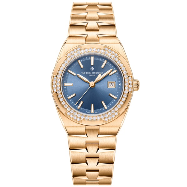 Vacheron Constantin Overseas Quartz 1225V/200R-H015 33 mm Pink Gold