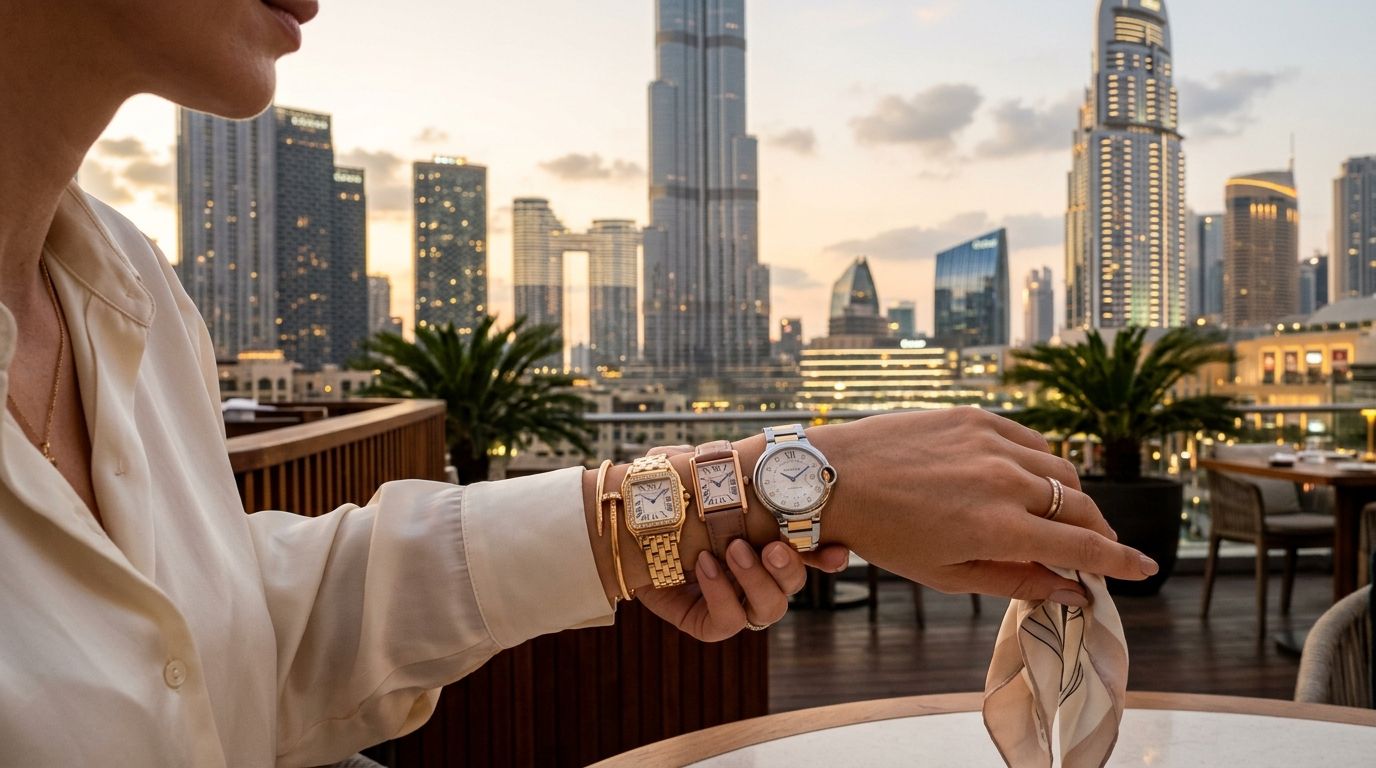 Best Cartier watches for women in Dubai 2026
