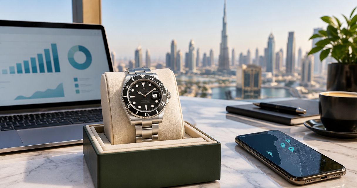 Rolex model search demand benchmarks in the UAE 2026