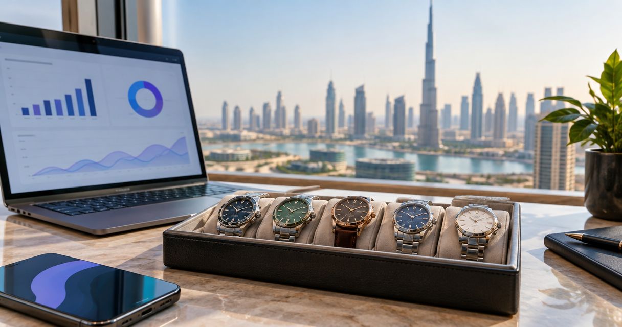 Watch brand search demand benchmarks in the UAE 2026